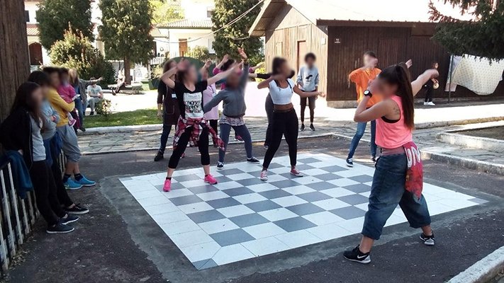 O tabuleiro de xadrez – uma aula de “zumba”
